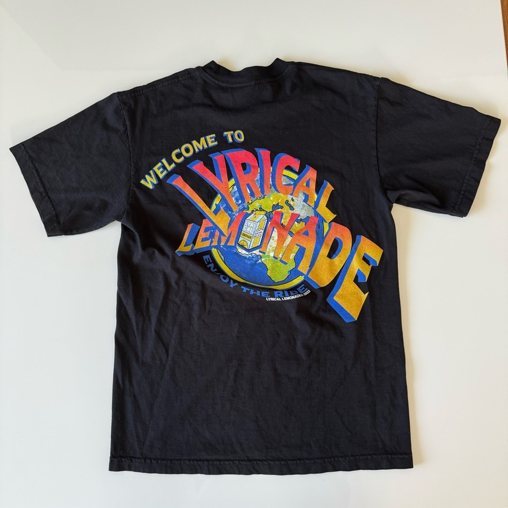 Lyrical Lemonade T-Shirt Mens Medium Welcome To Enjoy The Ride Streetwear Tee